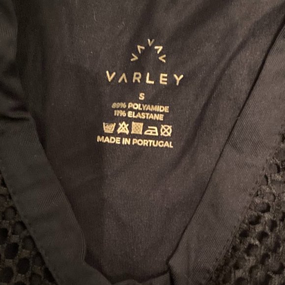 Varley "Beverly" Tee Brand New NWT Small Black - Picture 2 of 4